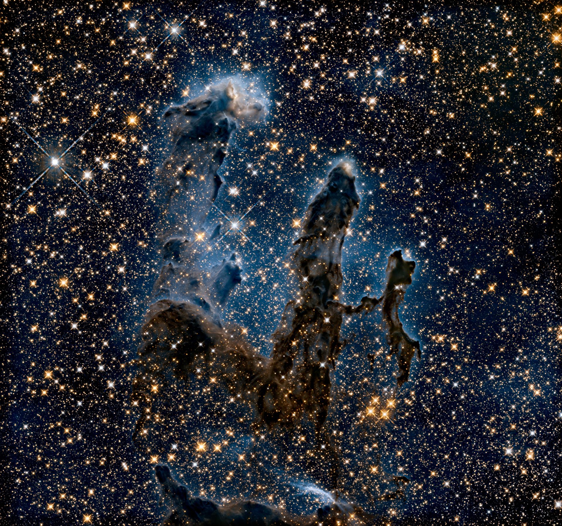 Hubble Space Telescope — Pillars of Creation, Eagle Nebula (M16)